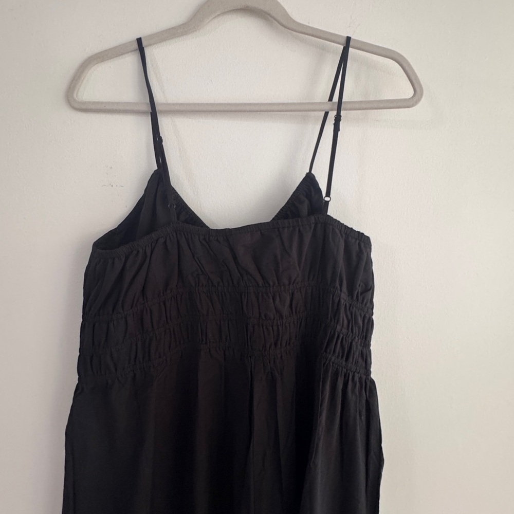 NWT- H&M Elegant Black Midi Dress-Lg/XL - Picture 4 of 5